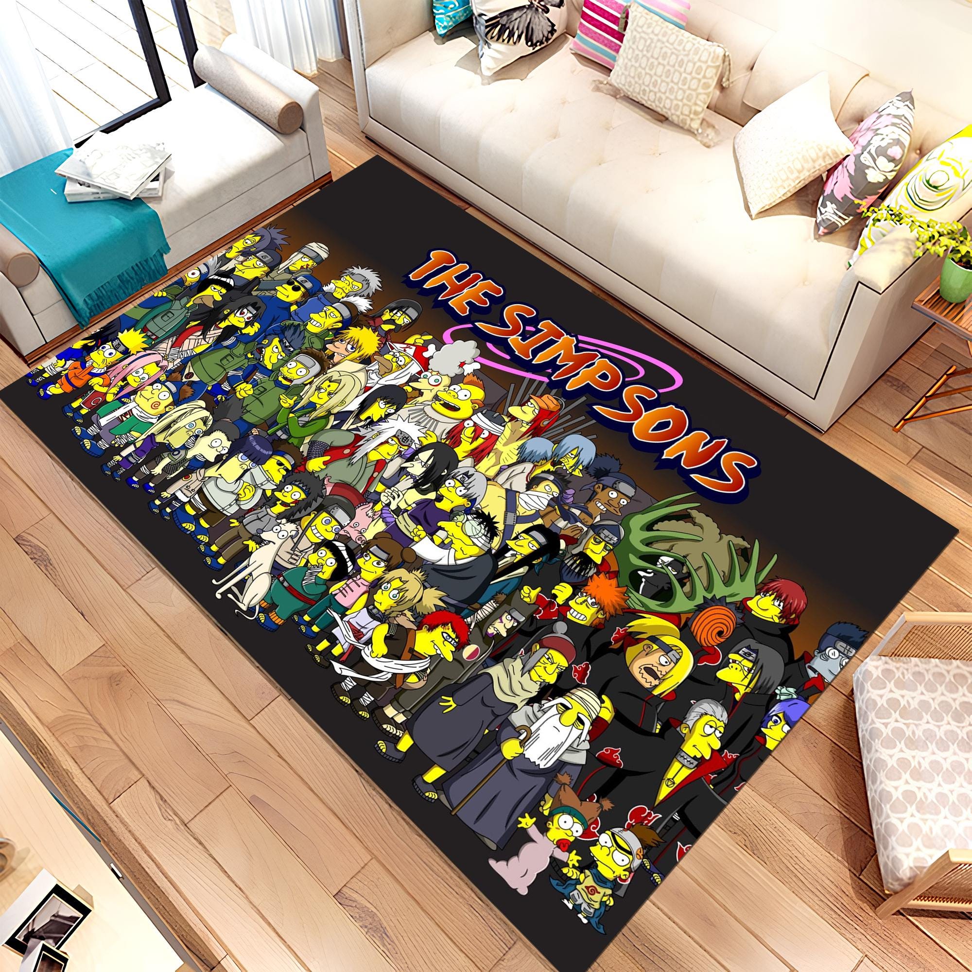 The Simpsons Rug,Anime Rug,TV Shows Rug,Fantastic Rug,Adult Rug,Colorful Rug,Popular Rug,Personalized Rug,Nursery Rug,Custom Rug,Area Rugs