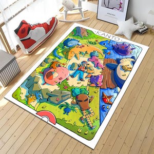 ゲームキャラクターラグ、かわいいラグ、ゲームラグ、ゲーミングラグ、ゲーマーラグ、カラフルなラグ、ゲーム装飾、カスタムラグ、ゲームラグ、エリアラグ、クールなラグ、ゲーミングギフト