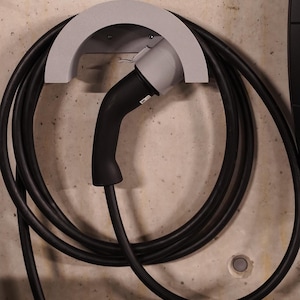 Typ 2 Ladekabel Wandhalterung, Wandhalterung für Ladekabel, E-Auto, Extra stark, Schnell griffbereit, Verfügbar in verschiedenen Farben