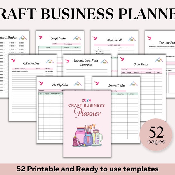 2024 Craft Business Planner