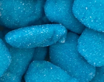 Groovy Sweets Pick N Mix Grab Bag - Gesuikerde Schuim Blauwe Frambozen 250g