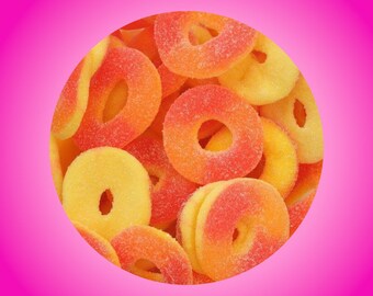 Groovy Sweets Pick N Mix Grab Bag - Anelli di pesca 250 g