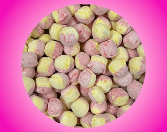 Groovy Sweets Pick N Mix Grab Bag - Rhubarb & Custard Bon Bons 250g