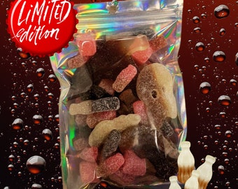 Limited Edition Groovy Sweets Pick N Mix Grab Bag - Cola Mix - 250 g