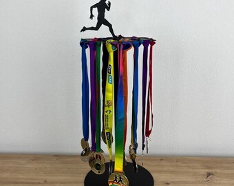 Custom running medal hanger, trophy display, medal display, gifts for runners