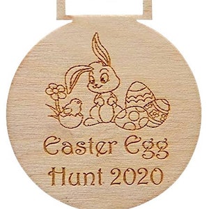 Medalla de búsqueda de huevos de Pascua