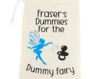 Personalisierte benutzerdefinierte Name Tasche, Zahnfee Stil Andenken, neues Baby Geschenk