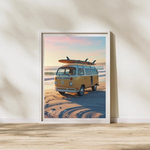 Póster de BMW T2 – Arte mural de coches clásicos – Impresión clásica de BMW – Descarga digital – Decoración retro de garaje – Regalo para entusiastas de los coches