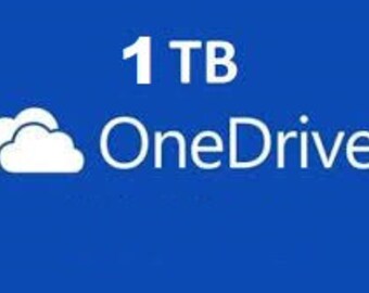 Stockage cloud One Drive 1 To