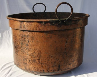 アンティークの銅と鉄の鍋、1900年代初頭 - Etsy 日本