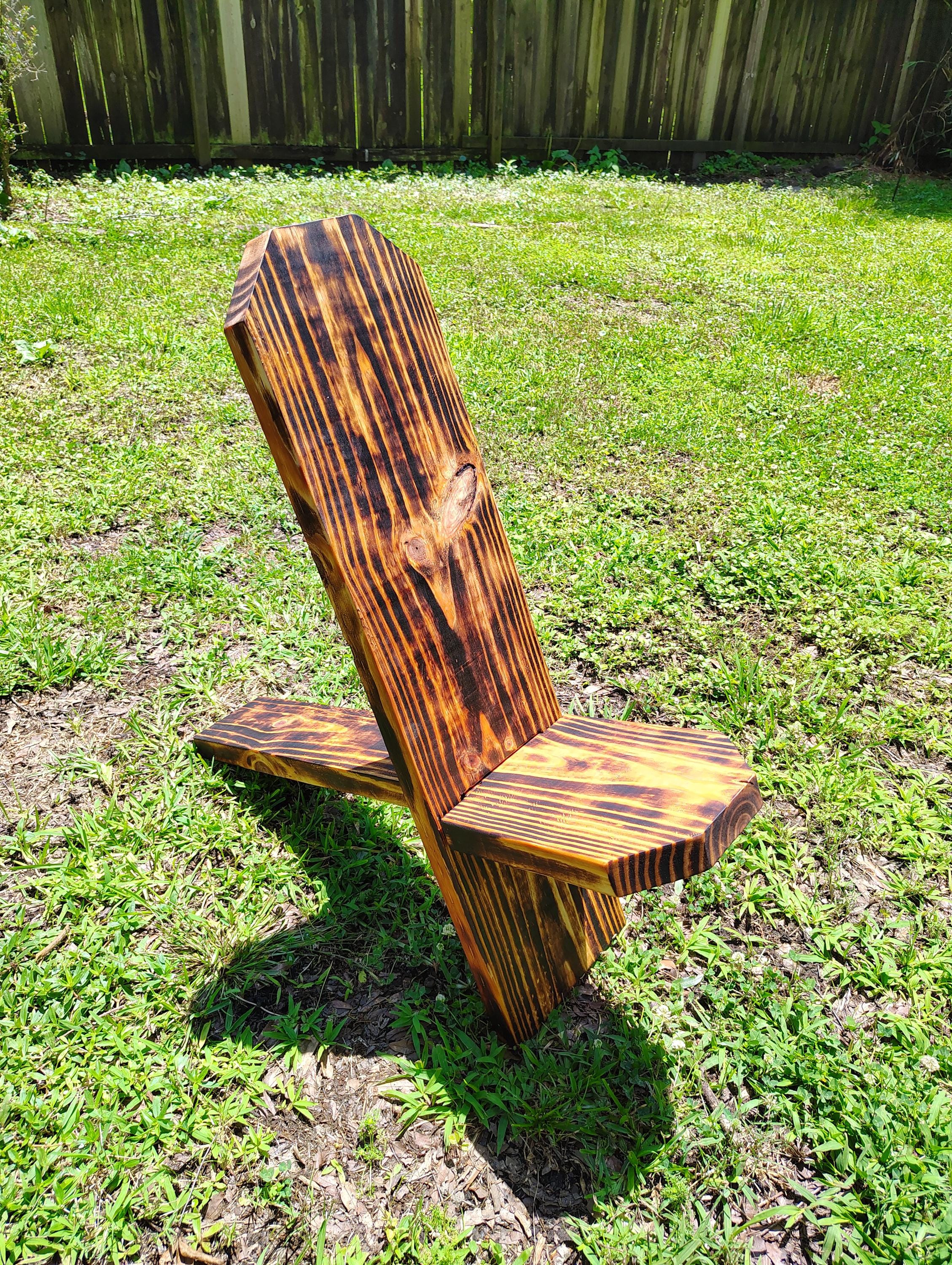 手作りガーデンチェア　中世ヨーロッパ　バイキング風 Viking chair - Etsy 日本
