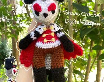 Helluva Boss Stolas Crochet Pattern - Etsy