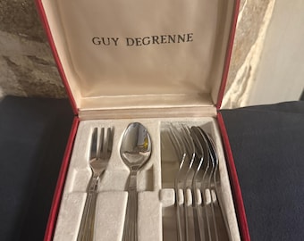 Zestaw sztućców deserowych Guy Degrenne