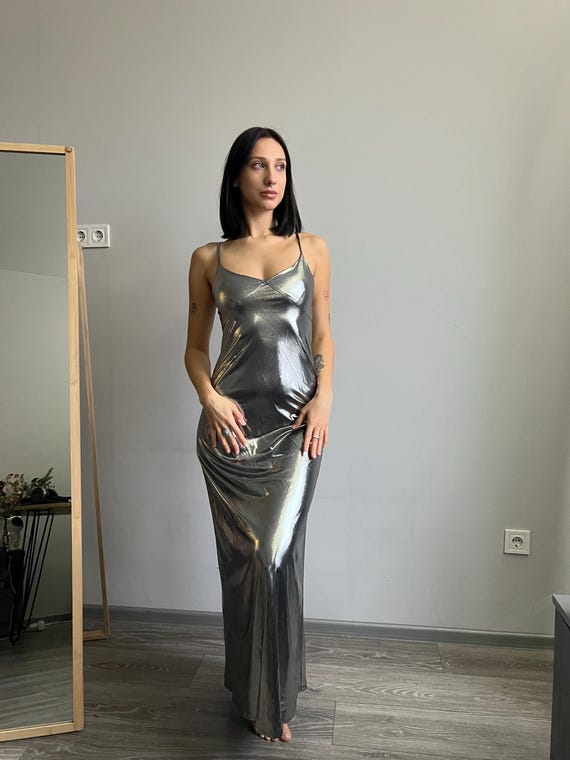 shiny satin bridesmaid dresses Silver Dress Shoe size:UK 11 - 12 / US 11.5 - 12.5 pink formal dress Lightweight Tulle A Line Thyme Length
