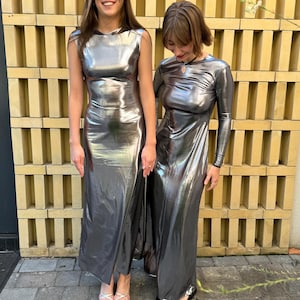 chinese dress ladies Jovani 41117 Long Prom Dress Silver / 12