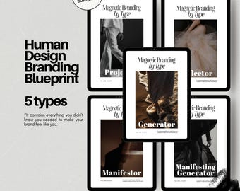 Human Design Branding Guide for Entrepreneurs, Coaches (PDF Download)