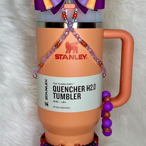 Nectarine Stanley Complete W/ Custom Accessories Set - 40oz - Target Stanley