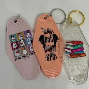 ACOTAR Motel Keychains Night Court Fantasy-Inspired Gifts