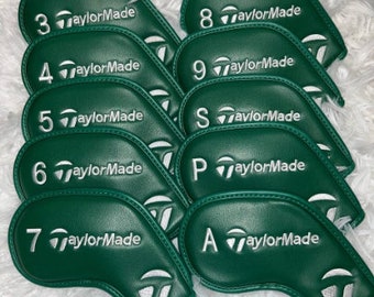 TAYLORMADE Magnetic Golf Protective Cover Protective Head Cover (Real Shot Golf Club Headgear easter Protective Case Iron Cover Unisex)