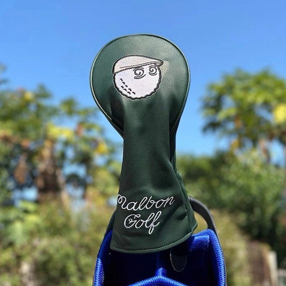 ★sale★CLUBHAUS×MALBON GOLF 6周年記念アイテム Malbon Golf malbon Iron Covers Set of 10 yellow w/ yellow