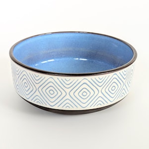Midcentury Danish Ceramic Bowl by Anni Jeppesen, Thule Pattern, Royal Copenhagen / Aluminia, 1960s