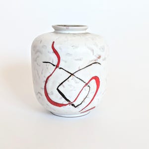 Midcentury Ceramic Vase | Carstens Tönnieshof Attika 313 | West German Pottery, 1960&#39;s