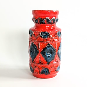 Bay Keramik Vase | Model 92 20 | West German Pottey 1960&#39;s