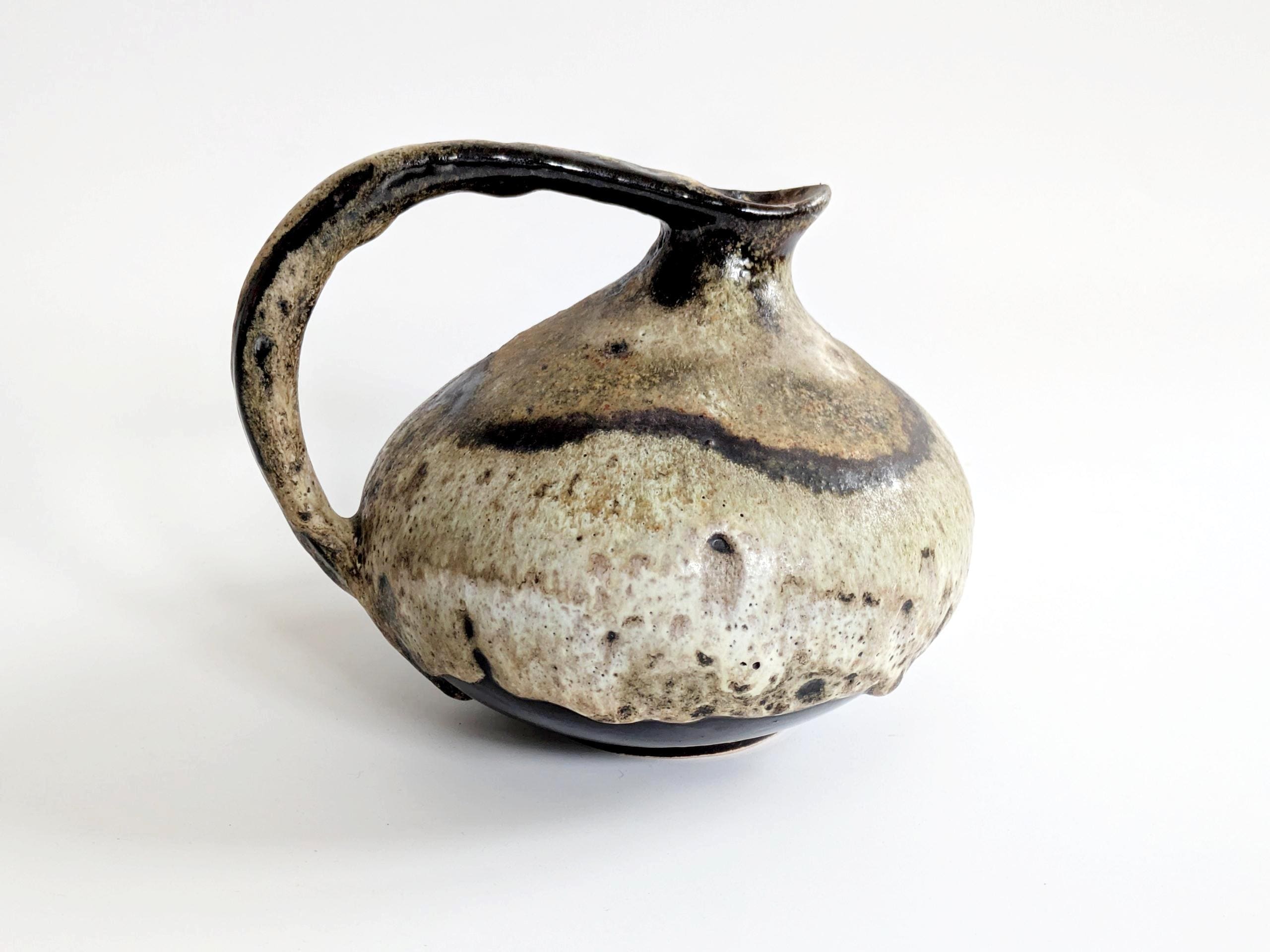 【VINTAGE】Fat Lava Ruscha 313 Ruscha Keramik 313 Vase Fat Lava, 1960s German Pottery, Kurt