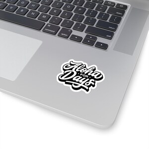 Aloha For Days: Ride the Hawaiian Vibes with Custom Kiss-Cut Stickers! image 5