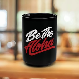 Aloha Vibes- Hawaiian Style- Custom Mug, 15oz - Embrace the Spirit of Hawaii