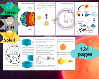 L'espace et l'Univers 124 fiches d'activité ludiques pour découvrir la Terre, la Lune et le Soleil