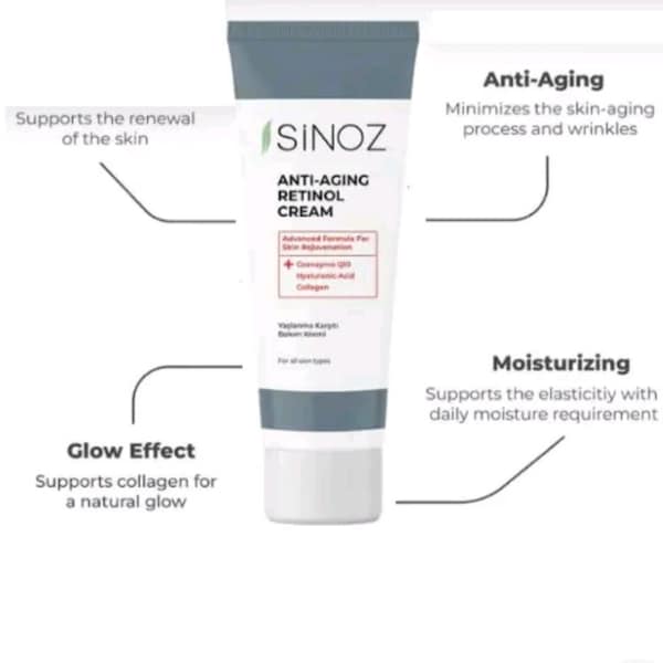 Sinoz anti aging retinol cream 50ml