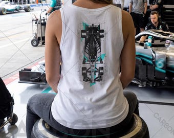 Formula 1 teams 2026 Tank F1 Racing Fan Husband Boyfriend Wife Girlfriend Gift Anniversary Birthday Weekend Race Day Kimi Russell