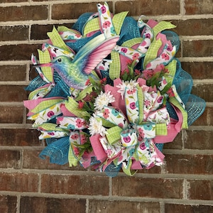 Hummingbird Wreath
