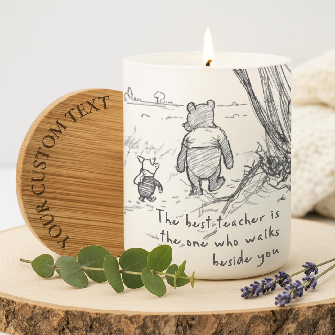 Personalized Teacher Candle Gift | Custom Teacher Appreciation Gift ...