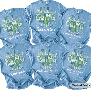 Comfort Colors Funny Teacher First Day of School Team Shirts Most Likely Custom Phrase Matching Team Tee Back to School Teacher Group Outfit