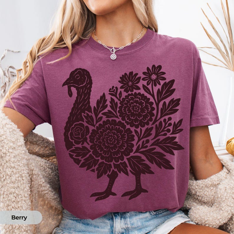 Dark Shirt-Berry
