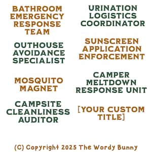 Custom Family Camping Shirts for Groups, Funny Custom Hiking Cabin Lake Trip Tees, Personalized Camping Crew Shirt for All Ages Campfire Tee 画像 8