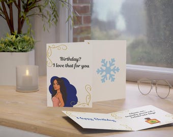 RHOSLC Birthday Card: Bravo Housewives 5x7 Card with Envelope