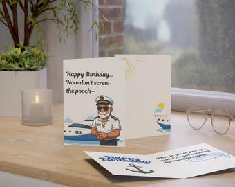 Funny Captain Lee Birthday Card: Below Deck Bravo TV Humor (Digital Download)