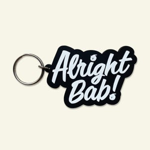 Alright Bab Keyring