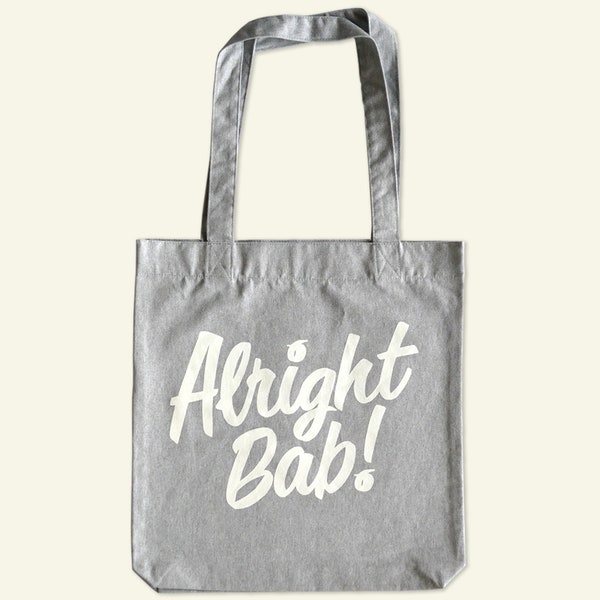 Sac fourre-tout Alright Bab (Gris)