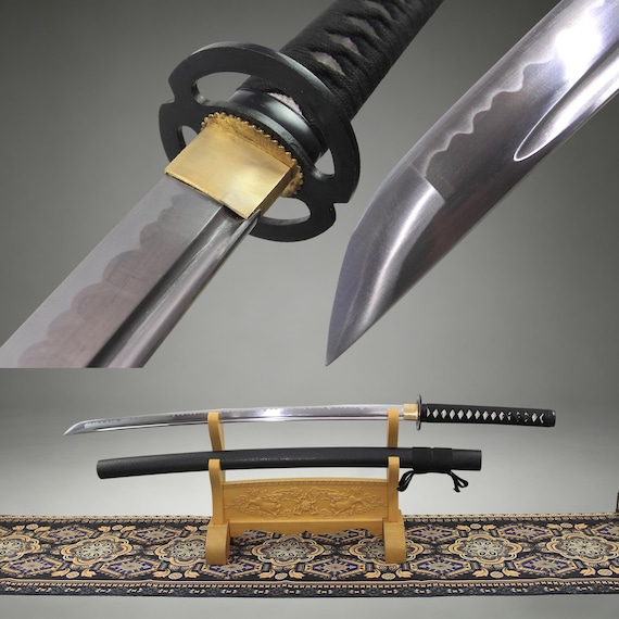 Handmade Japanese Samurai Sword High Carbon Steel Full Tang Katana For Training Display & Collection