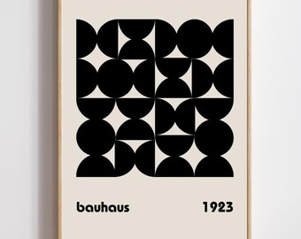Bauhaus print wall art pop culture