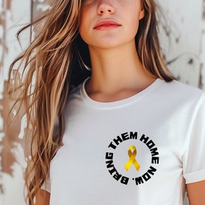 Bring them home now t-shirt, solidarity shirt, Israel t shirt, campaign t shirt, release hostages, hostage release t- shirt, man woman shirt