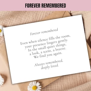 Sympathy Card Printable: Heartfelt Condolences Gift (PDF Download 5x7, A4 Format)