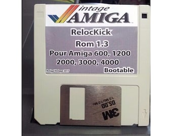 Amiga Relockick 1.4a Relokick floppy disk for all Amiga