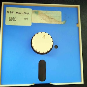 Kit di pulizia floppy disk 5&quot;1/4 - Pulisci disco floppy 5&quot;1/4 per PC, C64, Apple..