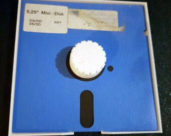 Kit di pulizia floppy disk 5"1/4 - Pulisci disco floppy 5"1/4 per PC, C64, Apple..