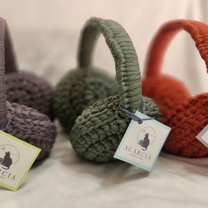 Handmade Crochet Earmuffs
